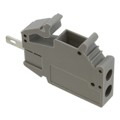 0708357 - TERM BLK SCREW CLAMP 1POS GRAY