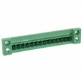 0707358 - TERM BLK HEADER 14POS GREEN