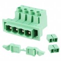 1703399 - TERM BLK HEADER 4POS GREEN