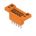 1599160000 - TERM BLK HEADER 5POS ORANGE
