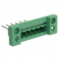 0707921 - TERM BLK HEADER 6POS GREEN