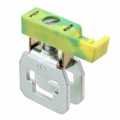 0421045 - TERM BLK BUS BAR 1POS 7.0MM GRN