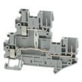 3060377 - TERM BLK PLUG 4POS 5.2MM GRAY