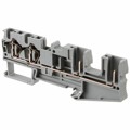 3042845 - TERM BLK PLUG 4POS 6.2MM GRAY