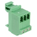 1832743 - TERM BLK PLUG 3POS 27.8MM GREEN