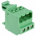 1788732 - TERM BLK PLUG 3POS 27.2MM GREEN