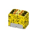 3273810 - DISTRIBUTION BLOCK BLACK/YELLOW