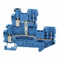 3060487 - TERM BLK PLUG 4POS 5.2MM BLUE