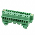 1832976 - TERM BLK PLUG 12POS 27.8MM GREEN