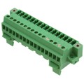1833014 - TERM BLK PLUG 16POS 27.8MM GREEN