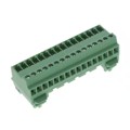 1832879 - TERM BLK PLUG 16POS 27.8MM GREEN