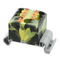 3273218 - DISTRIBUTION BLOCK BLACK/YELLOW