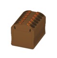 3002888 - DISTRIBUTION BLOCK BROWN