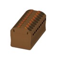3002777 - DISTRIBUTION BLOCK BROWN