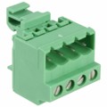 1788745 - TERM BLK PLUG 4POS 27.2MM GREEN