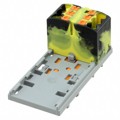 3273020 - DISTRIBUTION BLOCK BLACK/YELLOW