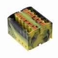 3273306 - DISTRIBUTION BLOCK BLACK/YELLOW