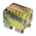 3273174 - DISTRIBUTION BLOCK BLACK/YELLOW