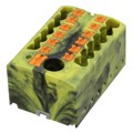 3273372 - DISTRIBUTION BLOCK BLACK/YELLOW