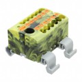 3273240 - DISTRIBUTION BLOCK BLACK/YELLOW