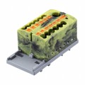 3273108 - DISTRIBUTION BLOCK BLACK/YELLOW