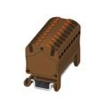 3002972 - DISTRIBUTION BLOCK BROWN
