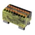 3274164 - DISTRIBUTION BLOCK BLACK/YELLOW