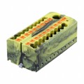 3273394 - DISTRIBUTION BLOCK BLACK/YELLOW