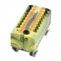 3274230 - DISTRIBUTION BLOCK BLACK/YELLOW