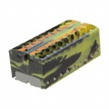 3273854 - DISTRIBUTION BLOCK BLACK/YELLOW