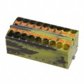 3273986 - DISTRIBUTION BLOCK BLACK/YELLOW