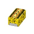 3273590 - DISTRIBUTION BLOCK BLACK/YELLOW