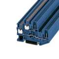 3210884 - TERM BLK PLUG 4POS 5.2MM BLUE