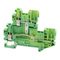 3060380 - TERM BLK PLUG 4POS 5.2MM GRN YLW