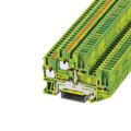 3210897 - TERM BLK PLUG 4POS 5.2MM GRN YLW