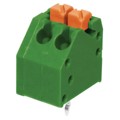 TBL002A-350-02GR-2OR - TERMINAL BLOCK, SCREWLESS, 3.50,