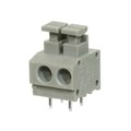 TBL001-500-02GY-2GY - TERMINAL BLOCK, SCREWLESS, 5.00,