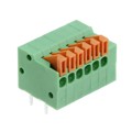 1-2834016-6 - TERM BLK 6P SIDE ENT 2.54MM PCB