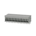 TBL009-254-15GY-2GY - TERMINAL BLOCK, SCREWLESS, 2.54,