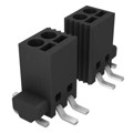 XW4L-06A1-V1 - TERM BLK 6POS TOP ENT 2.54MM SMD