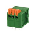 TBL003-254-03GR-2OR - TERMINAL BLOCK, SCREWLESS, 2.54,
