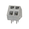 TBL007A-508-02GY - TERMINAL BLOCK, SCREWLESS, 5.08,