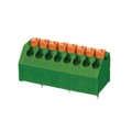 TBL002A-350-08GR-2OR - TERMINAL BLOCK, SCREWLESS, 3.50,