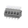 TBL005A-500-05GY-2WT - TERMINAL BLOCK, SCREWLESS, 5.00,