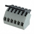 AST1350604 - TERM BLOCK 6POS 45DEG 5MM PCB