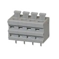TBL009V-500-04GY-2GY - TERMINAL BLOCK, SCREWLESS, 5.00,