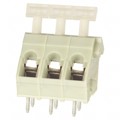 ED3001/3-KD - TERM BLOCK 3POS 45DEG 5MM PCB