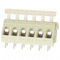 ED3001/6-KD - TERM BLOCK 6POS 45DEG 5MM PCB