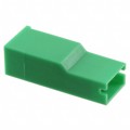 154719-5 - CONN RCPT HSG 0.25 1POS GREEN