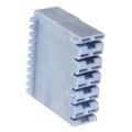 521208-1 - CONN RCPT HOUSING 0.25 6POS BLUE